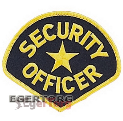 Нашивка SECURITY OFFICER  -  1686 ROTHCO SECURITY OFFICER PATCH