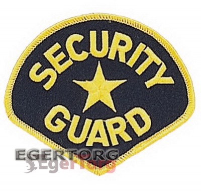 Нашивка SECURITY GUARD   -  1685 SECURITY GUARD PATCH