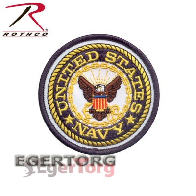 Нашивка  -  1590 Rothco US Navy Round Patch
