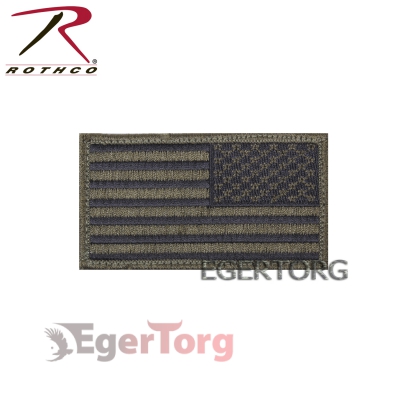 Нашивка приглушенная флаг США - 17786 Rothco American Flag Patch