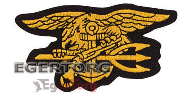 Нашивка  -  1583 Rothco Seal Team Trident Patch