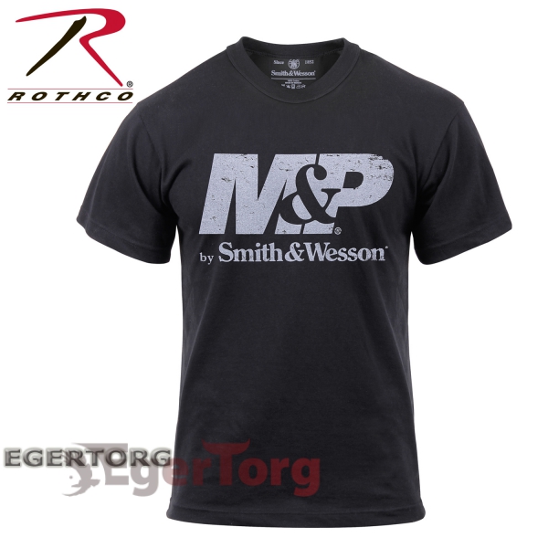 Футболка Smith and Wesson Distressed MP Logo 