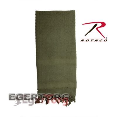 Тактический шарф-шемаг однотонный лиственно-зеленый
