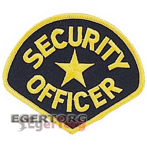 Нашивка SECURITY OFFICER  -  1686 ROTHCO SECURITY OFFICER PATCH