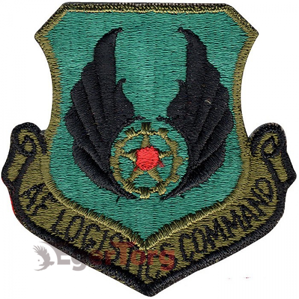 Нашивка плечевая   Air Force Logistics Command     -  72118 U.S.A.F. Air Force Logistics Command Color Patch
