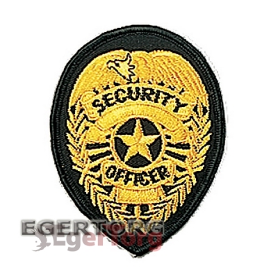 НАШИВКА SECURITY OFFICER GOLD