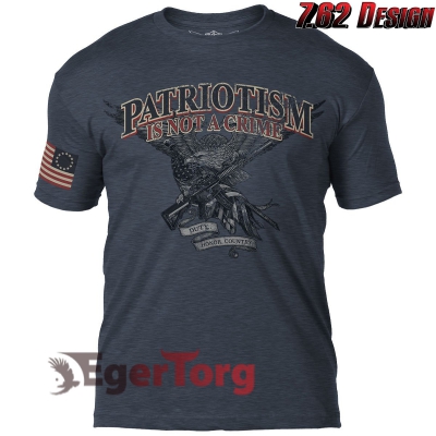 Футболка Patriotism Is Not A Crime v2 7.62 Design Premium Men's T-Shirt