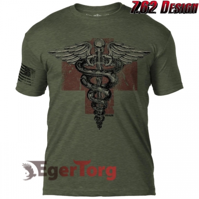ФУТБОЛКА Vintage Medic 7.62 Design Battlespace Men's T-Shirt