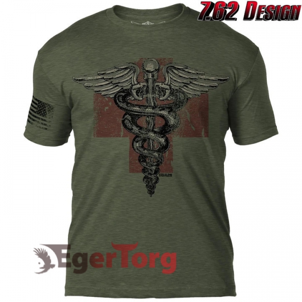 ФУТБОЛКА Vintage Medic 7.62 Design Battlespace Men's T-Shirt