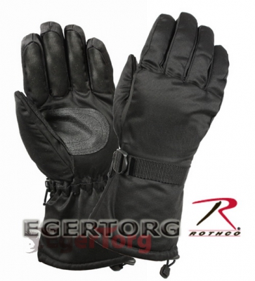 Термоизолирующие перчатки делюкс черные