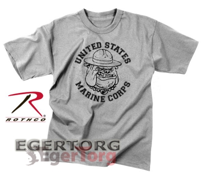 Футболка винтаж U.S. Marine Corps Bulldog T-Shirt