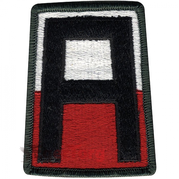 Нашивка плечевая   First In Deed     -  72127 U.S. Army 1st Army   First In Deed    Color Patch