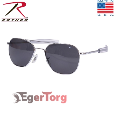 Очки American Optical Original Pilots Polarized Sunglasses 55mm Chrome