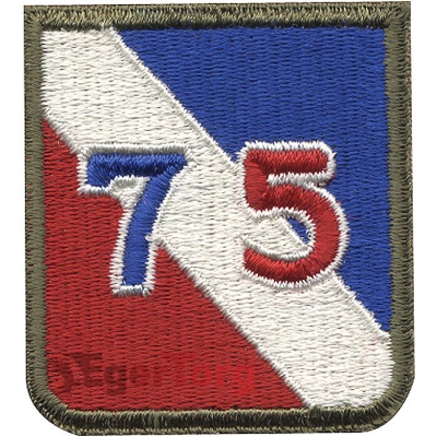 Нашивка плечевая   Make Ready     -  72130 U.S. Army Reserve 75th Infantry Division (Training)   Make Ready    Color Patch