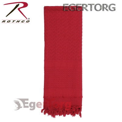 Тактический шарф-шемаг однотонный красный