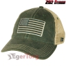 Бейсболка Tactical US Flag Vintage Trucker Hat Green