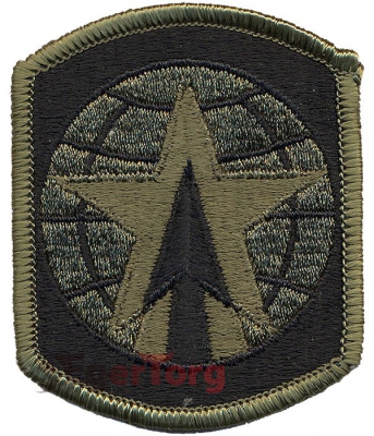 Нашивка плечевая   Combat Support     -  72138 U.S. Army 16th Military Police Brigade   Combat Support    Subdued Patch