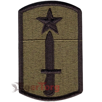 Нашивка плечевая   Star of the North     -  72140 U.S. Army 205th Infantry Brigade   Star of the North    Subdued Patch w -  Velcro