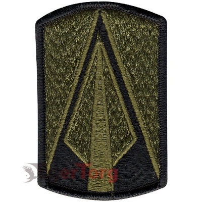 Нашивка плечевая   Spearhead to Victory     -  72141 U.S. Army 177th Armored Brigade   Spearhead to Victory    Subdued Patch