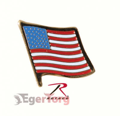 Значок флаг США  -  1776 U.S. FLAG PIN