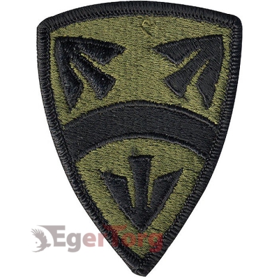 Нашивка плечевая   We Dare     -  72142 U.S. Army 15th Support Brigade   We Dare    Subdued Patch