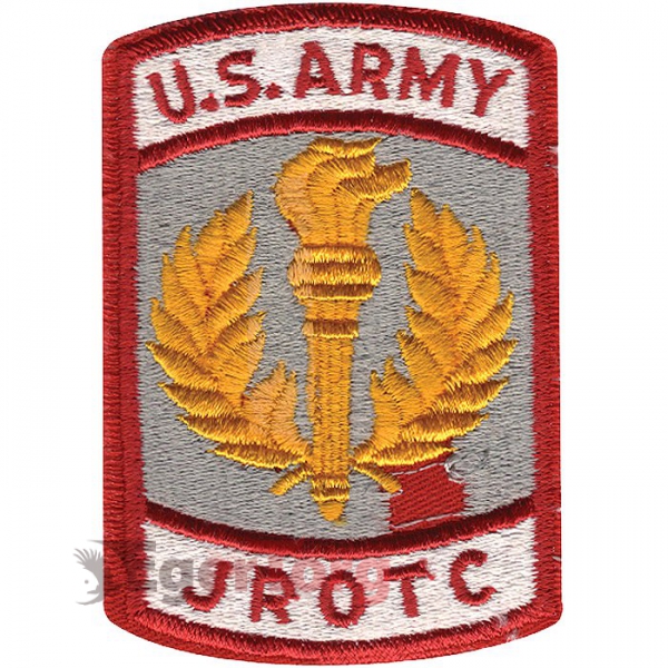 Нашивка плечевая   Junior Reserve Officers     -  72148 U.S. Army JROTC Color Patch