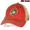 Бейсболка дальнобойщика Usmc 'Eagle, Globe, And Anchor' Vintage Trucker Hat - Red