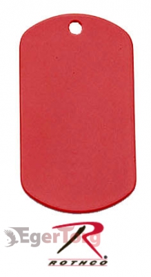 Жетон красный  -  8396 G.I. TYPE RED DOG TAG
