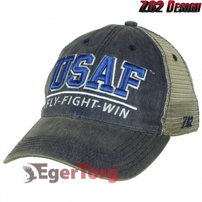Бейсболка US Air Force 'Fly, Fight, Win' Vintage Trucker Hat