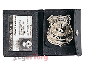 Кожаный держатель для значка  -  1129 ROTHCO LEATHER ID  -  BADGE HOLDER