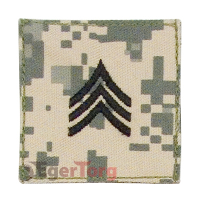 Нашивка сержанта  -  1762 ACU DIGITAL SERGEANT INSIGNIA