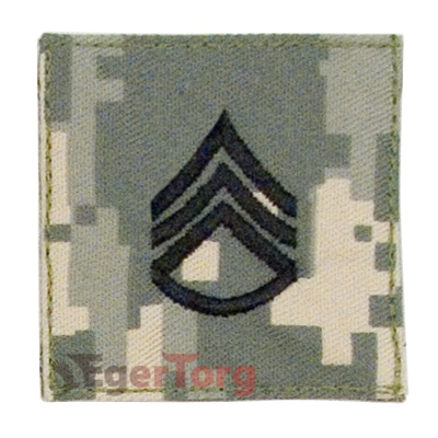 Нашивка штаб-сержанта  -  1764 ACU DIGITAL STAFF SGT INSIGNIA