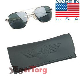 Очки American Optical Original Pilots Sunglasses 52mm Золотая Оправа