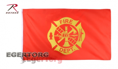 Флаг пожарного департамента  -   1594 FIRE DEPARTMENT 3' X 5' FLAG