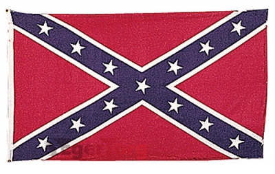 Флаг Конфедерации  -  1437 CONFEDERATE 2' X 3' POLY FLAGS