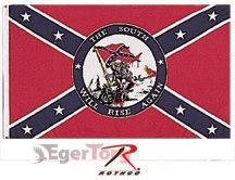 Флаг Конфедерации  -  1476 SOUTH WILL RISE AGAIN